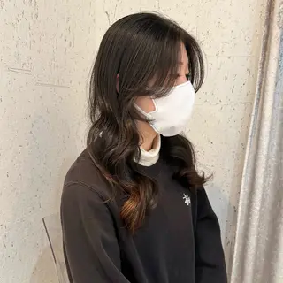 ミディアム カラー mai / linoah˚✧のヘアスタイル