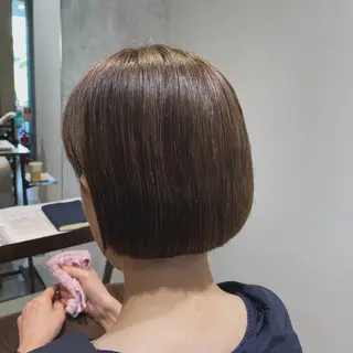 ショート カラー Bob &髪質改善 NEMOTOのヘアスタイル