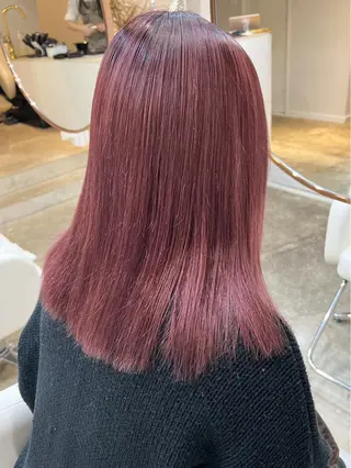 ミディアム カラー ✨髪質改善特化✨ kyousukeのヘアスタイル