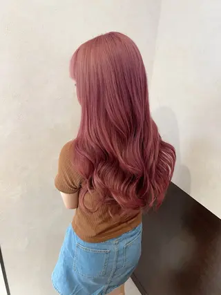 カラー nehus nagaoka所属・🖤複雑履歴ブリーチ Mizuki 🖤のヘアスタイル