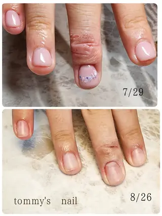 ネイル tommy's nail所属・福岡/若よもぎ蒸し 全身美容が叶うサロンのネイルデザイン