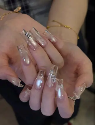 ネイル 長さだし専門店 M2　rikaのネイルデザイン