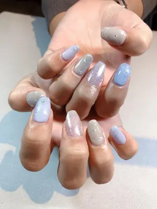 ネイル iiloo aromaworksのネイルデザイン