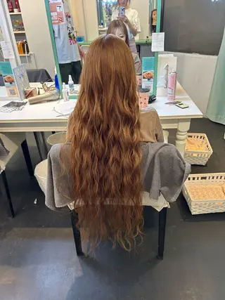 ロング Hair&make Mars+所属・Mars+ RISAのヘアスタイル