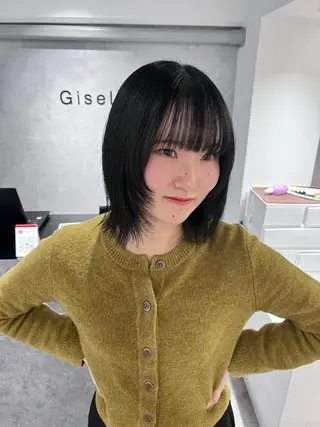 ショート カラー TOMONA👑 GiseL梅田店のヘアスタイル
