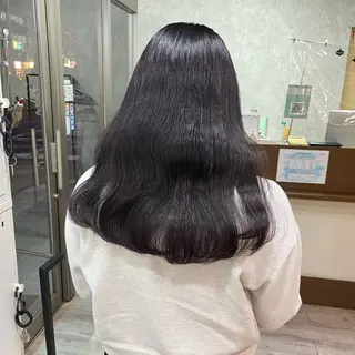 ロング カラー あ あのヘアスタイル