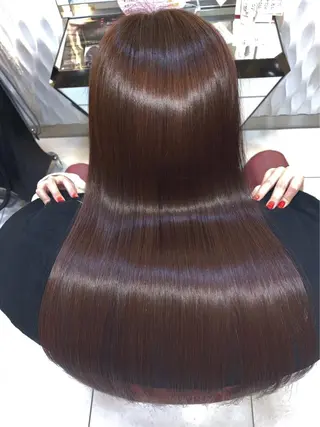 ロング 髪質改善/レイヤー/ 小顔/デザインのヘアスタイル