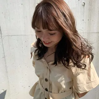 ロング カラー 海外レイヤー 🇺🇸/ヒナコのヘアスタイル