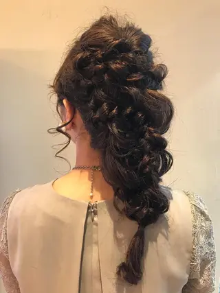ヘアアレンジ La Sente東 寿恵のヘアスタイル