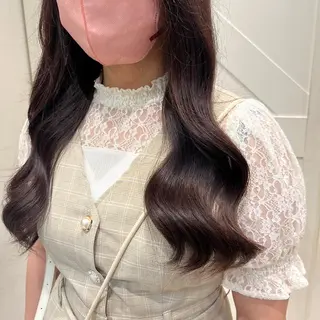 ロング カラー ガーリー/暖色カラー /横浜/さくらのヘアスタイル