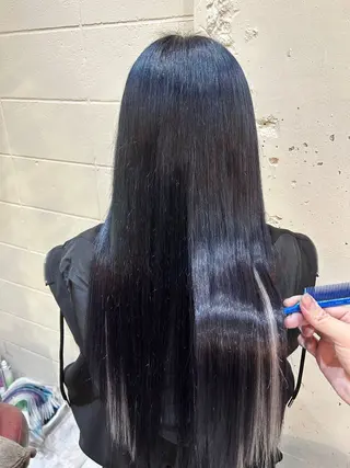 ロング カラー ‼️最新ハネエクステ 原宿のヘアスタイル