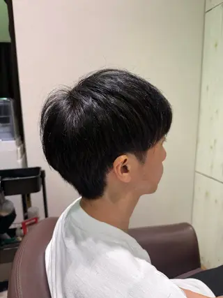 ショート メンズ 溝口 槙里也のヘアスタイル