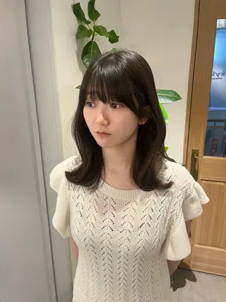 ミディアム カラー/レイヤー /カット泉谷七登のヘアスタイル