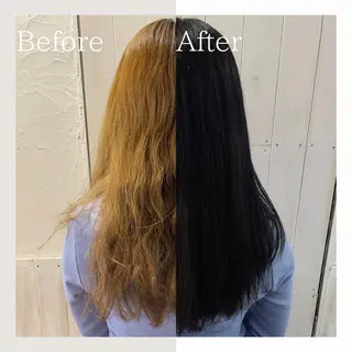 ロング カラー 梶田 楓子のマツエク・マツパデザイン