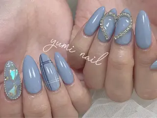 ネイル 𝐲𝐮𝐦𝐢🎀 長さ出しデザイン専門のネイルデザイン