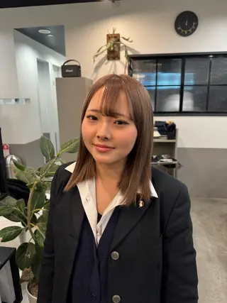 ミディアム カラー dog star 関 海斗のヘアスタイル