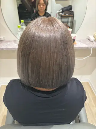 カラー 中田 渚のヘアスタイル