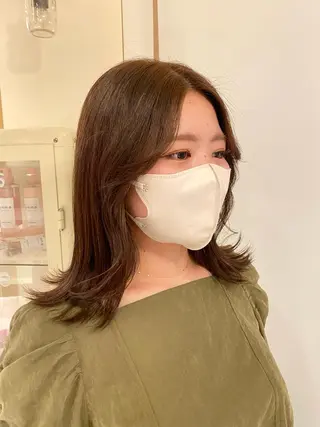 カラー organicatelier所属・似合わせ🧚‍♀️ karin🇬🇧のヘアスタイル