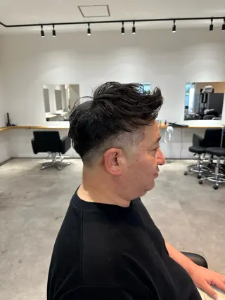 カラー パーマ メンズ 熊本メンズ/嘉島 /坂嶋大飛のヘアスタイル