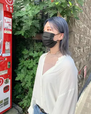 ミディアム カラー tension 【テンション】のヘアスタイル