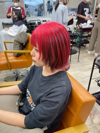 ミディアム CUT純/ 金子栄希のヘアスタイル