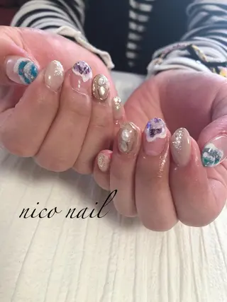 ネイル 香芝市ネイルサロン nico nailのネイルデザイン
