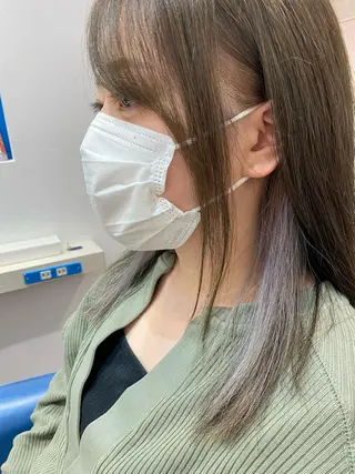 ミディアム カラー uros.所属・メンズパーマ/ エクステ🌞セナのヘアスタイル