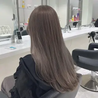 カラー 暗髪透明感ヘア🩶 銀座TUNEのヘアスタイル
