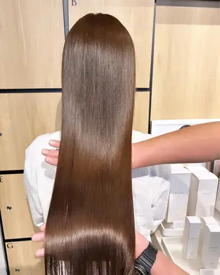 ロング 髪質改善 jewel box~私のトリートメント~東梅田店所属・💎髪質改善専門 jewel boxのヘアスタイル