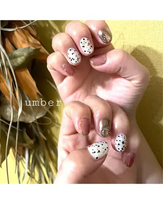 ネイル umber 三茶1分のネイルデザイン