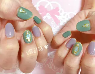 ネイル tRING＊ しいの木台のネイルデザイン
