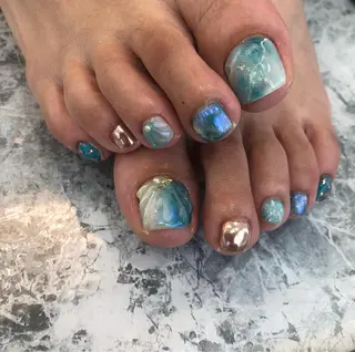 ネイル 河野 弥月のネイルデザイン