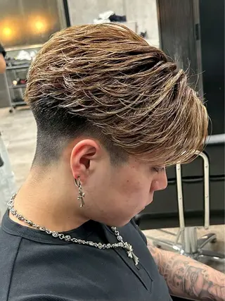 ミディアム メンズ era本店所属・笹尾 陸/era本店 メンズ美容師のヘアスタイル