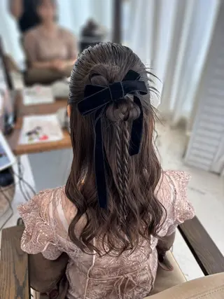 ヘアアレンジ 二宮 彩香のヘアスタイル
