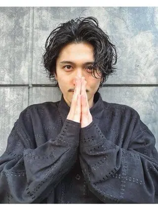 パーマ メンズ 💫銀座/レイヤーカ ット髪質改善/RYUのヘアスタイル