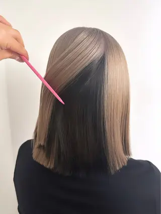 ミディアム Hana ハイトーン🕯🩰のヘアスタイル