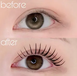マツエク・マツパ GO TODAY 原宿Riora店所属・韓国束感まつげパーマ ｜根元立ち上げYUのマツエク・マツパデザイン