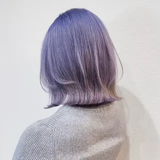 ミディアム カラー ハイトーン/ウルフ/ レイヤー/Asukaのヘアスタイル