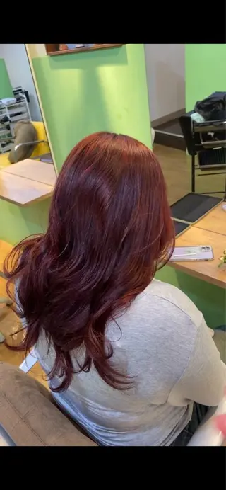 セミロング カラー ヘアアレンジ 🌱エシカル🌱 松原大将のヘアスタイル