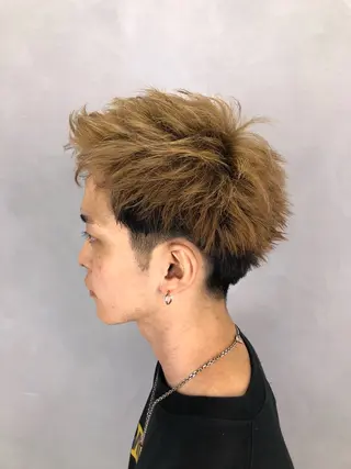 カラー メンズ ショート/メンズ 特化✨ひかり/のヘアスタイル