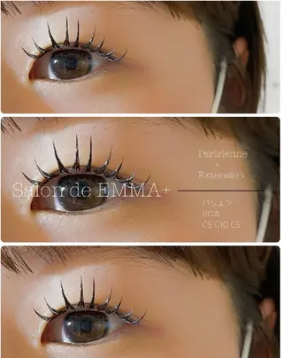 マツエク・マツパ EMMA plus．のマツエク・マツパデザイン