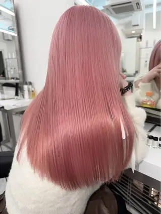 ロング カラー 海外girl/ハイト ーン/riko🫧のヘアスタイル