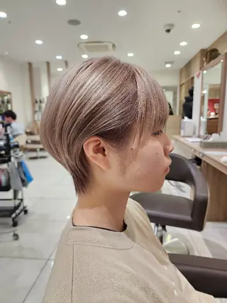 ショート カラー 中村 和貴 ＜Ash津田沼＞のヘアスタイル
