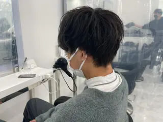 カラー メンズ Ella所属・nana【艶髪】/ レイヤー/縮毛矯正のヘアスタイル