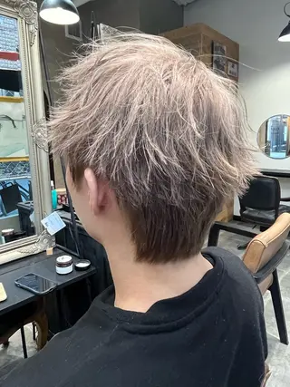 カラー メンズ メンズカット/ 嶋本敬心のヘアスタイル