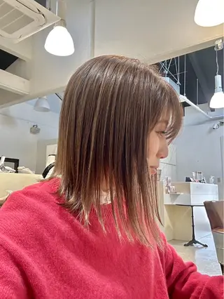 ミディアム ラファンス所属・田中 和可のヘアスタイル