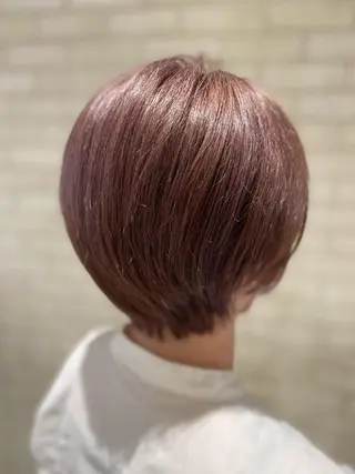 ショート カラー 田中 アキオのヘアスタイル