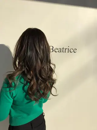 ロング カラー 大久保 隆蔵のヘアスタイル