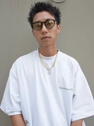 ショート メンズ siki 大阪福島 エンドウハルのヘアスタイル