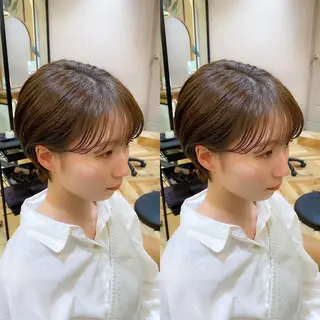 ショート 🇰🇷韓国レイヤー 錦糸町【北山謙三】のヘアスタイル